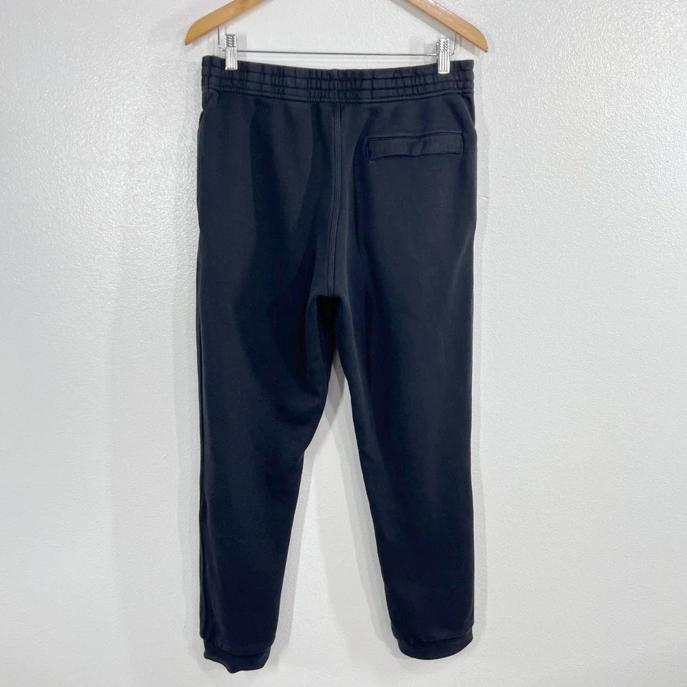 Nike Club Fleece Tapered Joggers Black Men's Large Sweatpants Athletic Pants